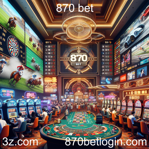 A Emoção dos Jogos Virtuais: Apostando no 870 Bet